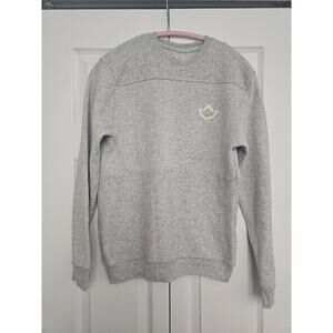 Columbia University Alta Gracia Light Gray Block Crew Sweatshirt, Women's S VTG